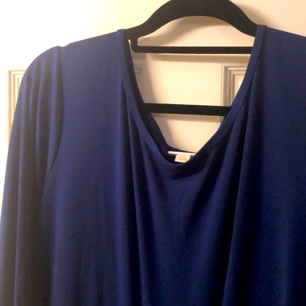 NWOT - Dark Blue Georgia Lularoe Dress